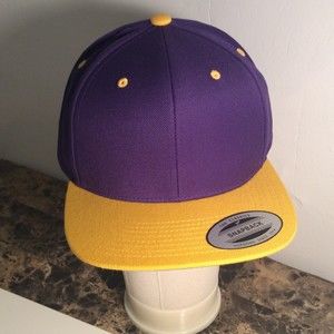 The Classics Snapback Hat Purple/Gold